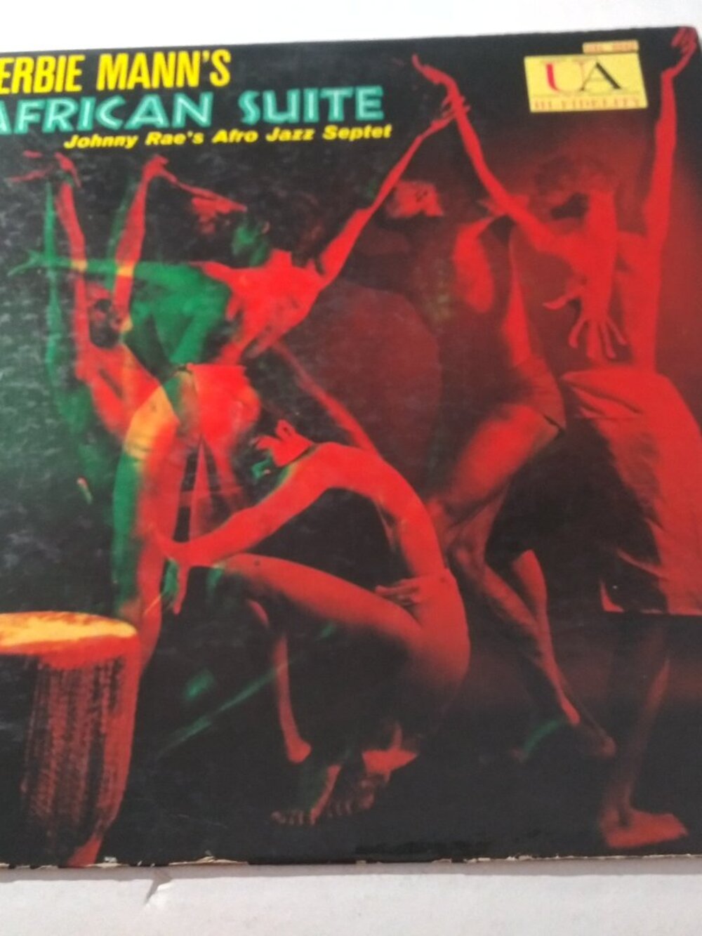 Johnny Rae's Afro-Jazz Septet – Herbie Mann's African Suite VG Mono Record 1959